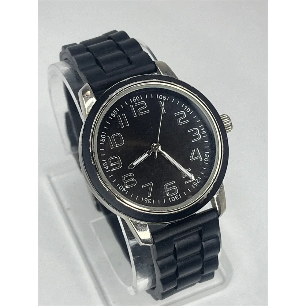 Xhilaration‎ Women's Quartz Watch Black Dial 38mm Case- New Battery